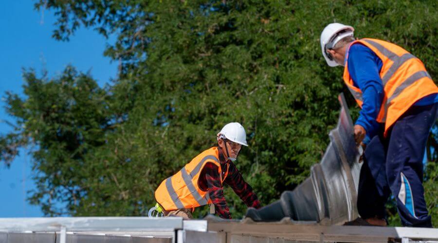 Professional metal roof installation in Dibble, OK